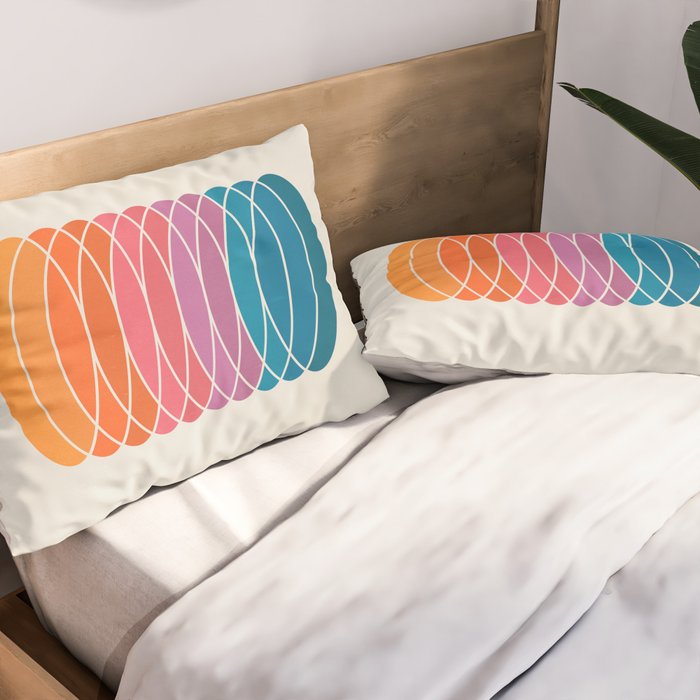 The Circles of Life Pillow Sham Gallery Image 2