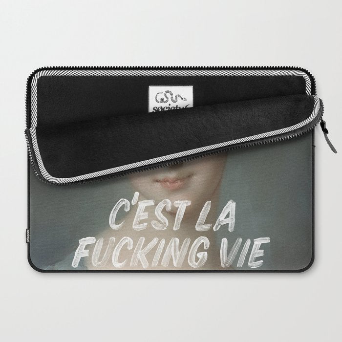 C'est La Vie Laptop Sleeve Gallery Image 2