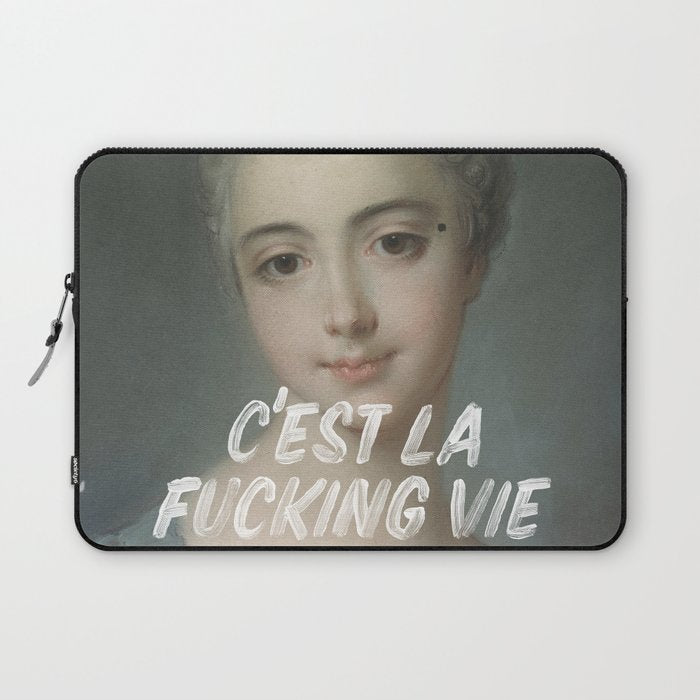 C'est La Vie Laptop Sleeve Gallery Image 1