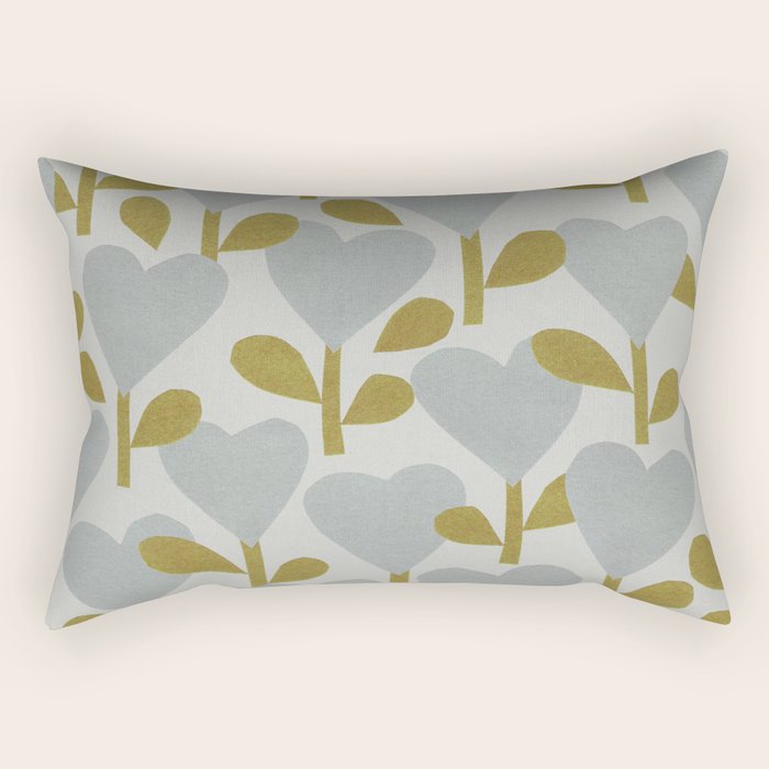 Heart Garden #2 Rectangular Pillow Gallery Image 2
