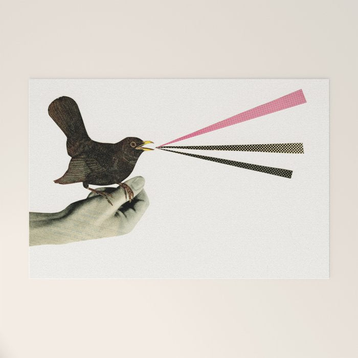 Bird in the Hand Welcome Mat Gallery Image 1