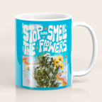 Stop and Smell the Flowers Coffee Mug Gallery Image 1