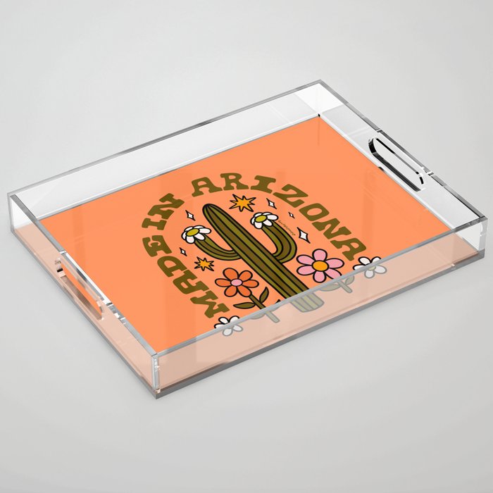 Made In Arizona Acrylic Tray Gallery Image 1