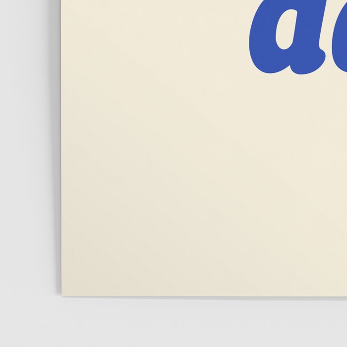 These Are The Good Old Days (Blue Beige) Poster Gallery Image 3