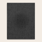 boho triangle stripes - charcoal Notebook Gallery Image 4