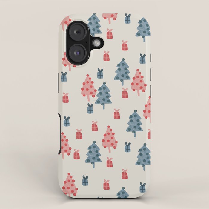 Christmas Trees & Gifts iPhone Case Gallery Image 1