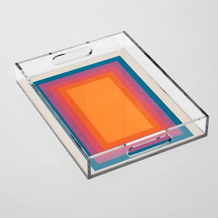 Vintage California Sun 02 Acrylic Tray Gallery Image 1