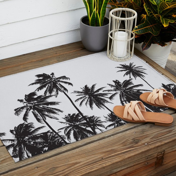 Palm 05 Outdoor Rug Gallery Image 2