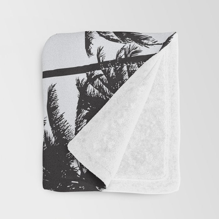 Palm 05 Throw Blanket Gallery Image 3