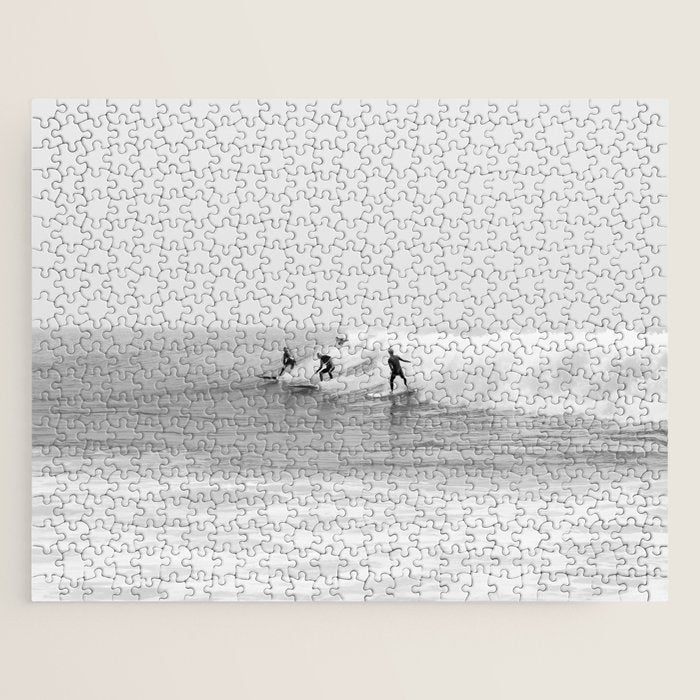 Malibu Surfing Photography Jigsaw Puzzle Gallery Image 1