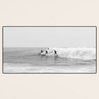 Malibu Surfing Photography Desk Mat Gallery Image 3