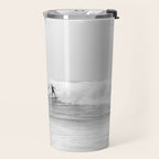 Malibu Surfing Photography Travel Mug Gallery Image 2