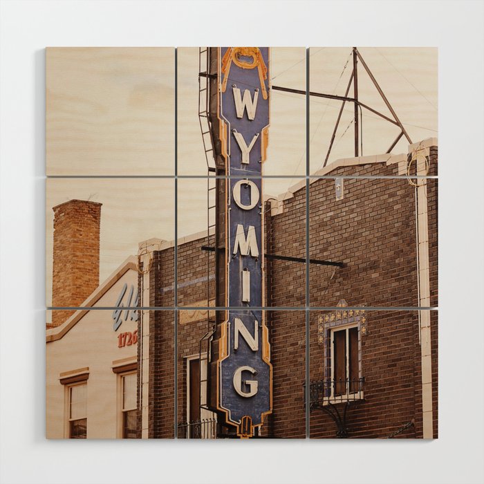 Wyoming II Wood Wall Art Gallery Image 1