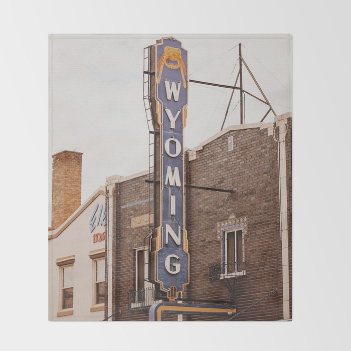 Wyoming II Throw Blanket Gallery Image 2