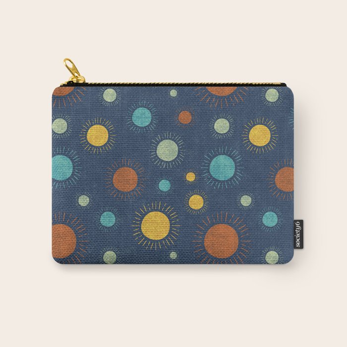 Blue Desert Sun Carry All Pouch Gallery Image 1