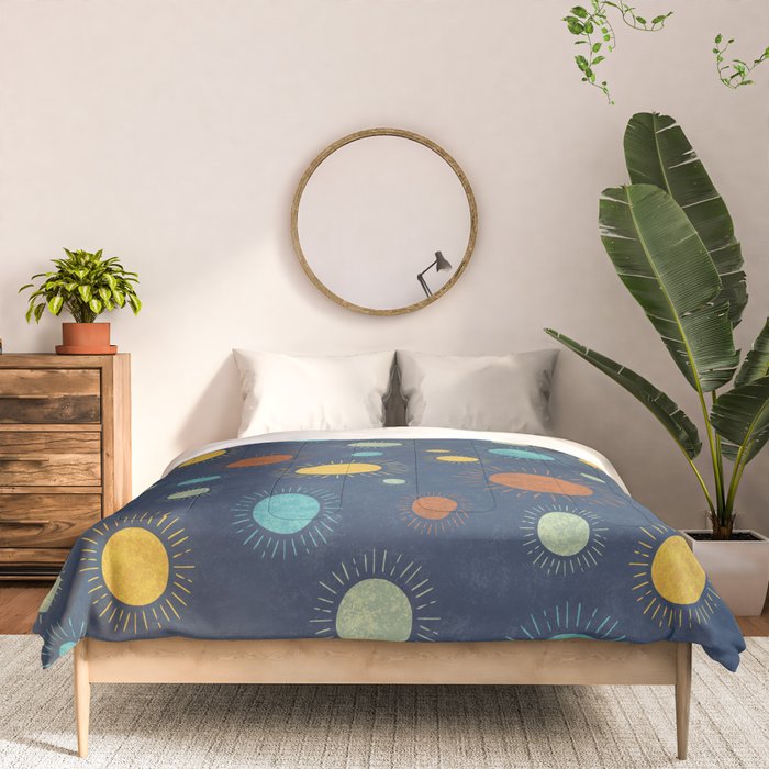 Blue Desert Sun Comforter Gallery Image 3