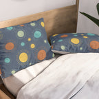 Blue Desert Sun Pillow Sham Gallery Image 2