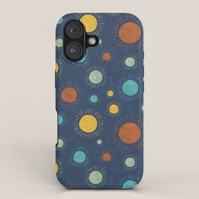 Blue Desert Sun iPhone Case Gallery Image 1