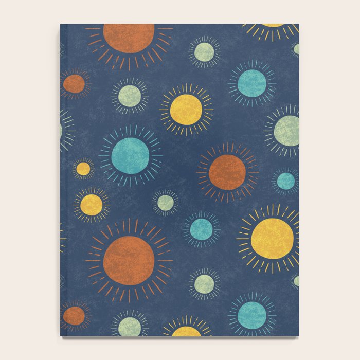 Blue Desert Sun Notebook Gallery Image 4