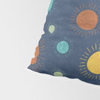 Blue Desert Sun Pillow Sham Gallery Image 4