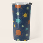 Blue Desert Sun Travel Mug Gallery Image 2