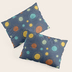 Blue Desert Sun Pillow Sham Gallery Image 3