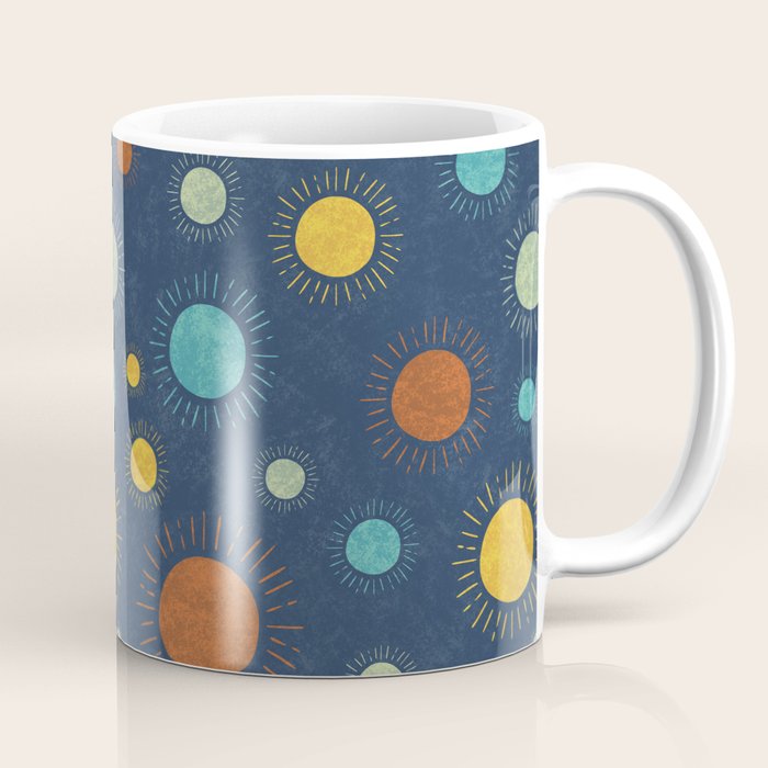 Blue Desert Sun Coffee Mug Gallery Image 1