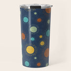 Blue Desert Sun Travel Mug Gallery Image 1