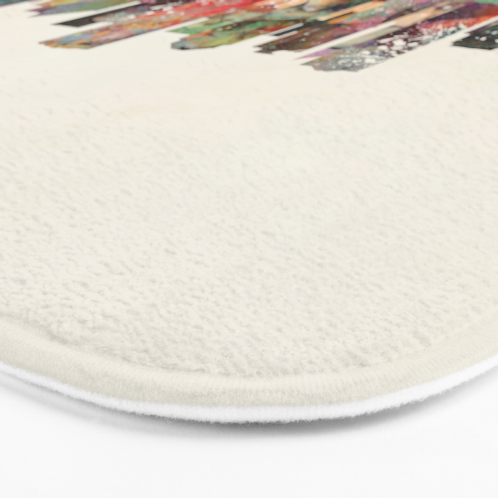 edmonton canada skyline Bath Mat Gallery Image 3