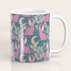 Jackalope - blue and purple  Coffee Mug Gallery Image 1