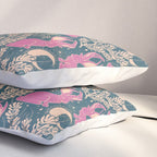 Jackalope - blue and purple  Pillow Sham Gallery Image 3