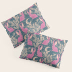 Jackalope - blue and purple  Pillow Sham Gallery Image 3