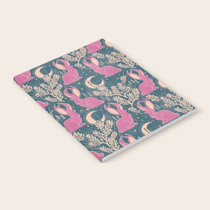 Jackalope - blue and purple  Notebook Gallery Image 2