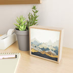 Distant Peaks Mini Art Print Gallery Image 2