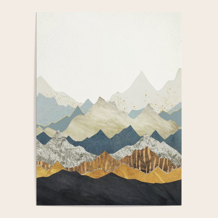 Distant Peaks Poster Gallery Image 4