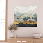Distant Peaks Wall Tapestry Gallery Image 2