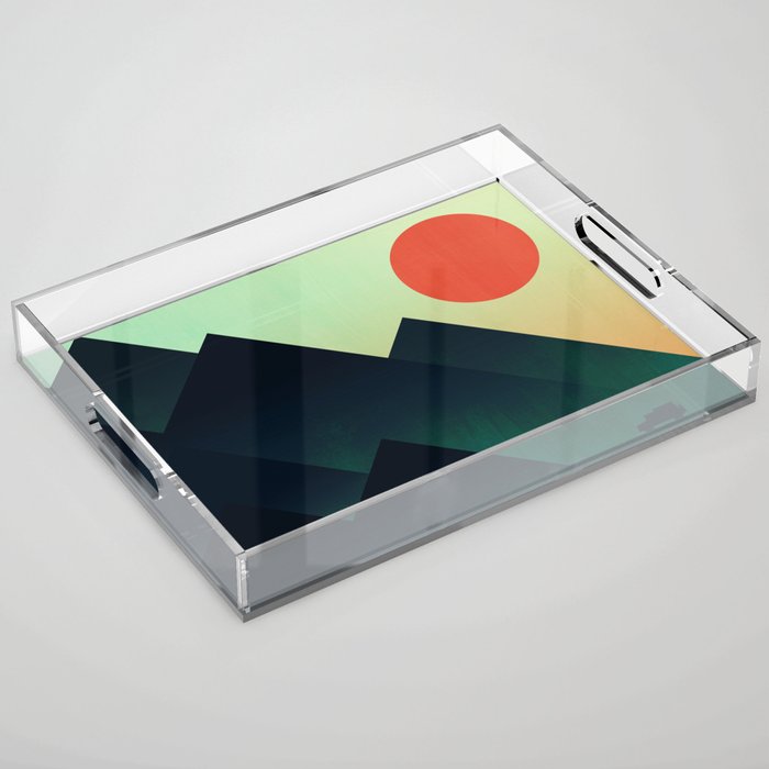 World to see Acrylic Tray Gallery Image 1