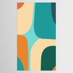 Mid Century Color Blocks Tablecloth Gallery Image 2