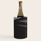 Wavy Black and Beige 13 Wine Chiller Gallery Image 2