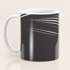 Wavy Black and Beige 13 Coffee Mug Gallery Image 3