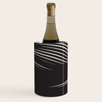 Wavy Black and Beige 13 Wine Chiller Gallery Image 1