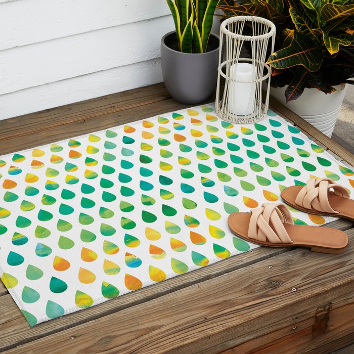 Monsoon Rain Outdoor Rug Gallery Image 2
