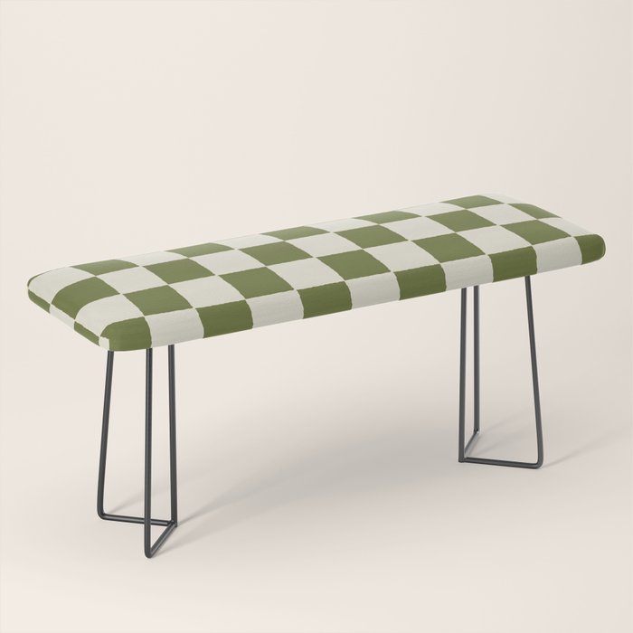 DESERT CHECKER OLIVE Bench Gallery Image 1
