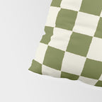 DESERT CHECKER OLIVE Pillow Sham Gallery Image 4