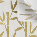 Bamboo Stems - Gold Palette Wall Tapestry Gallery Image 3