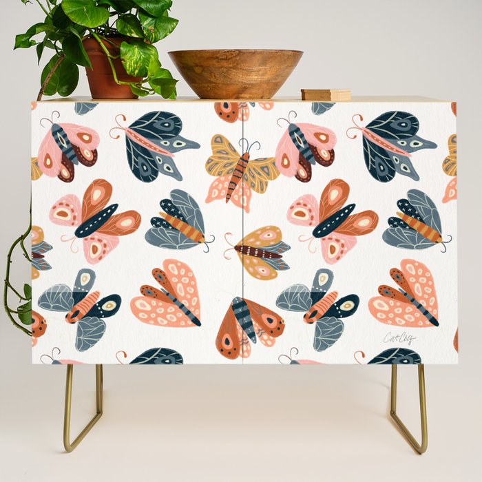 Moth Specimens â Yellow Credenza Gallery Image 1