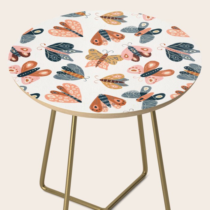 Moth Specimens â Yellow Side Table Gallery Image 2