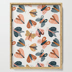 Moth Specimens â Yellow Serving Tray Gallery Image 1