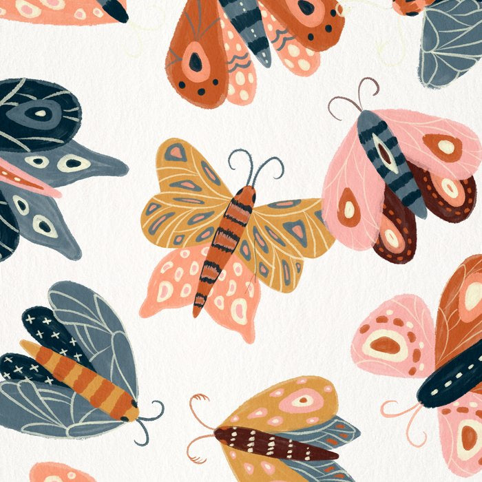 Moth Specimens â Yellow Coffee Mug Gallery Image 2