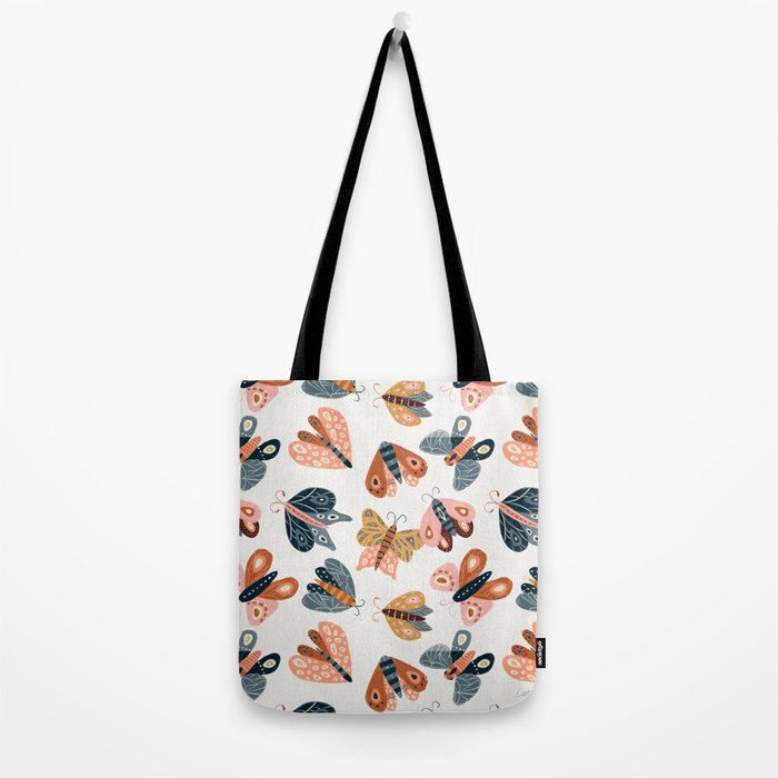 Moth Specimens â Yellow Tote Bag Gallery Image 2